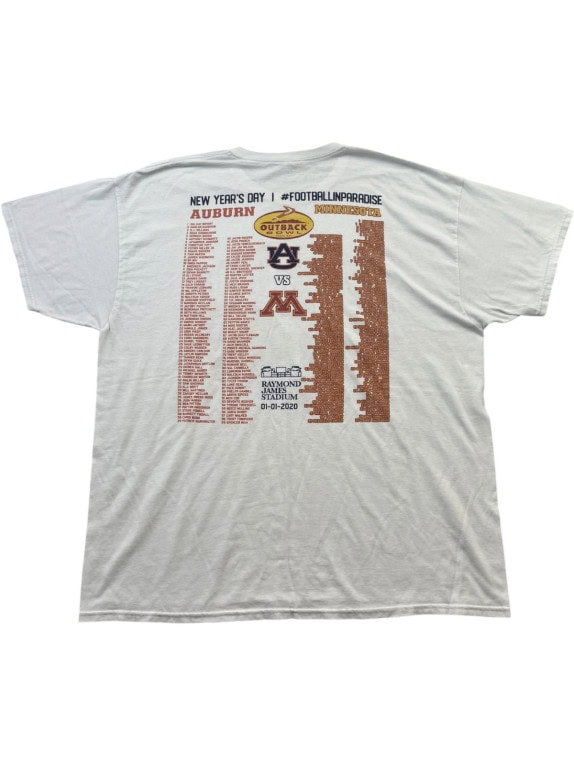 AMERICAN EAGLE GRAPHIC TEE ATHLETIC OFF WHITE ΑΝΤΡΙΚΟ PRE OWNED XL