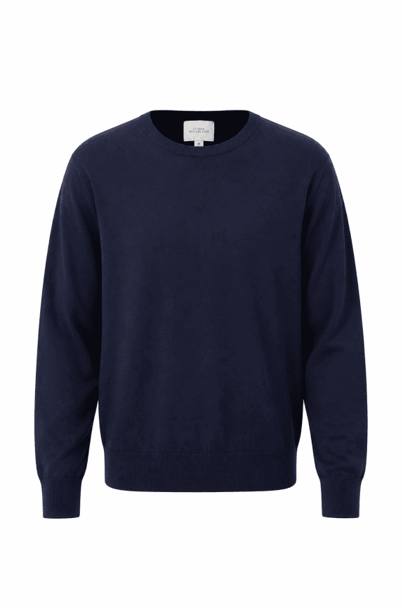 AMERICAN EAGLE SWEATER MINIMAL BLUE MEN PRE OWNED L