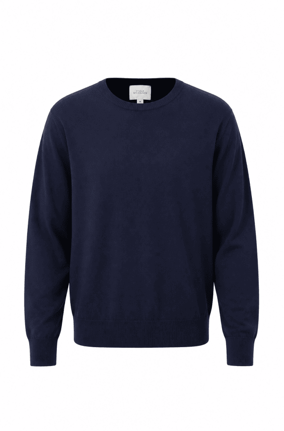 AMERICAN EAGLE SWEATER MINIMAL BLUE MEN PRE OWNED L