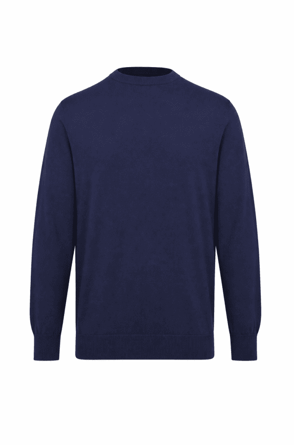 AMERICAN EAGLE SWEATER MINIMAL BLUE MEN PRE OWNED L