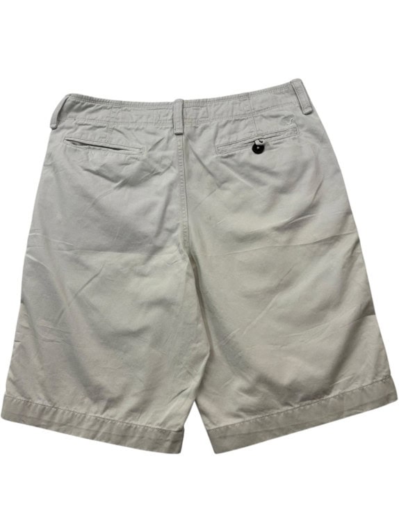 AMERICAN EAGLE ΒΕΡΜΟΥΔΑ MINIMAL BEIGE ΑΝΤΡΙΚΟ PRE OWNED XL