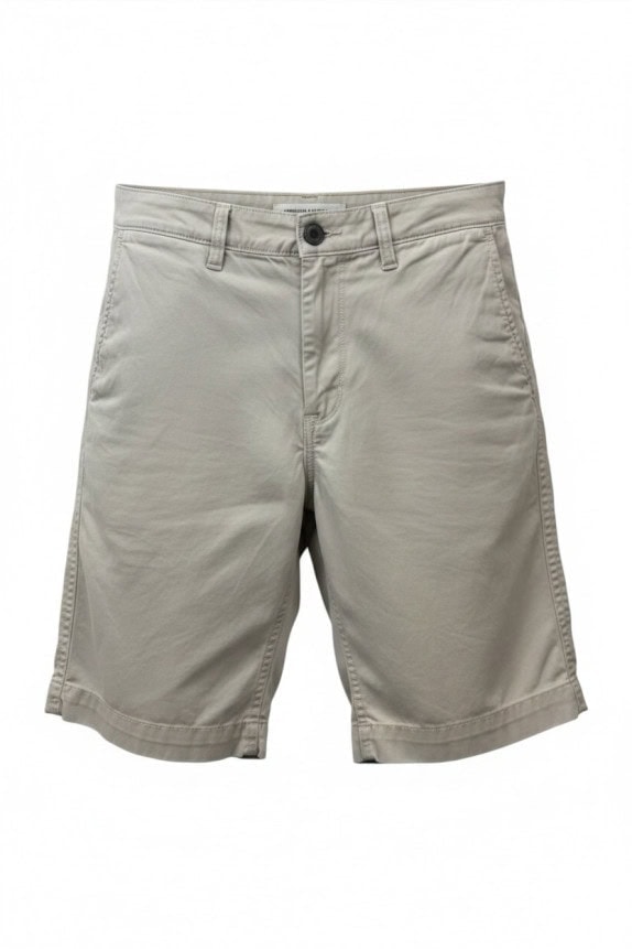 AMERICAN EAGLE ΒΕΡΜΟΥΔΑ MINIMAL BEIGE ΑΝΤΡΙΚΟ PRE OWNED XL