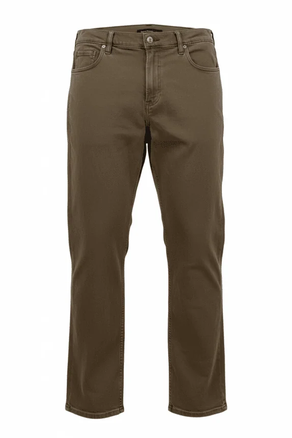 Ανδρικό Παντελόνι Chino Casual Καφέ XL