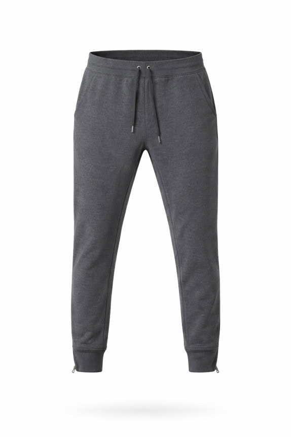 RALPH LAUREN PANTALONI JOGGER UOMO GRIGIO MELANGE PRE OWNED L