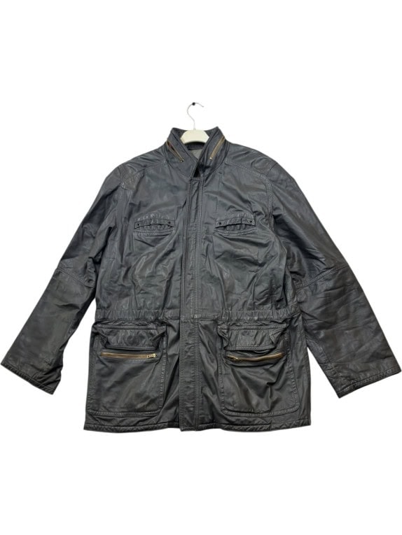 ΑΝΩΝΥΜΟ ΔΕΡΜΑΤΙΝΟ ΜΠΟΥΦΑΝ CLASSIC UTILITY CHARCOAL ΑΝΤΡΙΚΟ PRE OWNED L