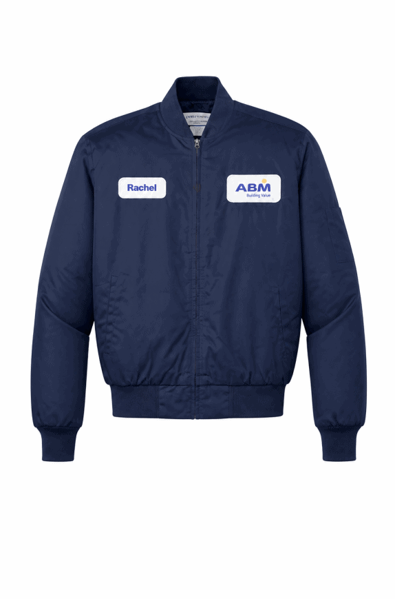 ARAMARK BOMBER JACKET WORKWEAR NAVY ΑΝΤΡΙΚΟ PRE OWNED S