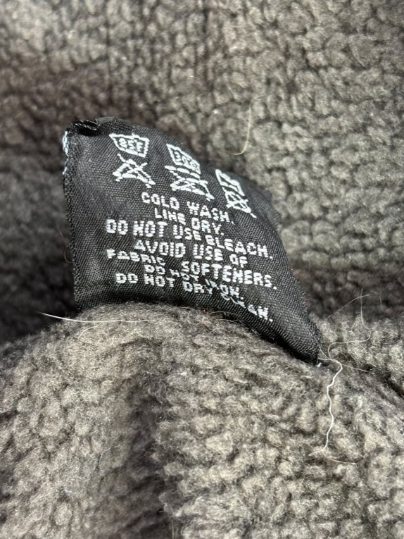 ARC TERYX HALF ZIP FLEECE MINIMAL CHARCOAL MENS PRE OWNED L