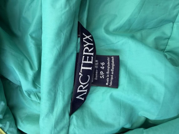 ARC TERYX JACKET MINIMAL TEAL ΓΥΝΑΙΚΕΙΟ PRE OWNED M