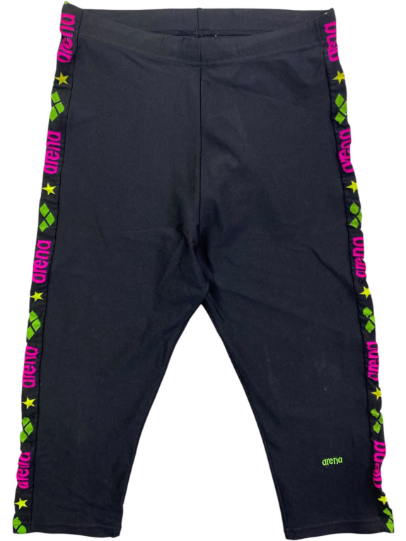 ARENA CAPRI LEGGINGS VINTAGE SIDE LOGO BLACK WOMEN S