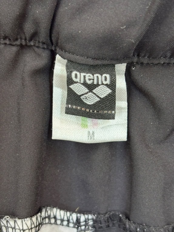 ARENA BOARD SHORTS ATHLETIC BLACK CAMO MENS PRE OWNED