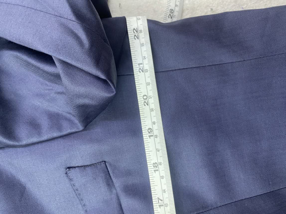 VINTAGE BLAZER CLASSIC NAVY UOMO PRE OWNED L