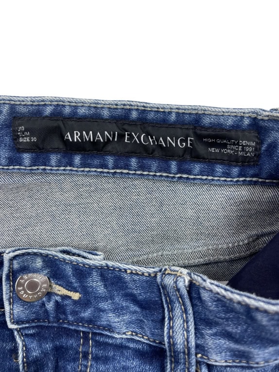 Armani Exchange Γυναικείο Τζιν Παντελόνι Μπλε M