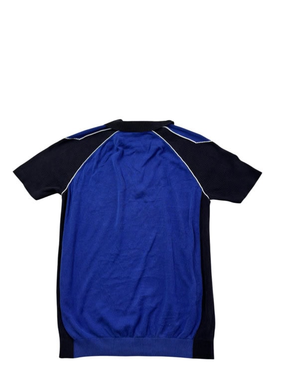 ARMANI EXCHANGE ΠΛΕΚΤΟ ΠΟΛΟ MINIMAL ΜΠΛΕ ΑΝΤΡΙΚΟ PRE OWNED M