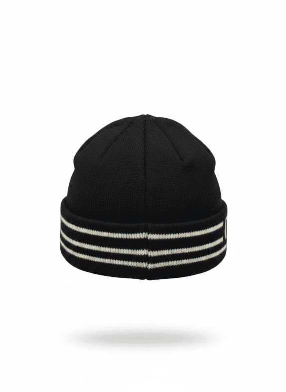 ARMANI JEANS BEANIE ΓΚΡΙ ΜΑΥΡΟ UNISEX PRE OWNED