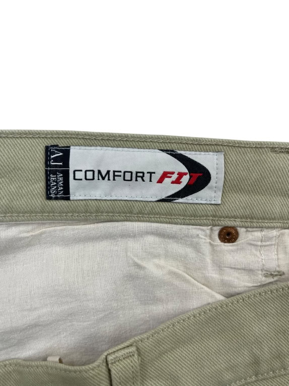 Armani Jeans Women’s Khaki Pants Comfort Fit Size XL