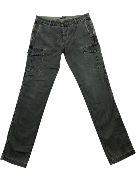 ARMANI JEANS ΠΑΝΤΕΛΟΝΙ CARGO VINTAGE ΛΟΓΟΤΥΠΟ ΓΚΡΙ ΑΝΔΡΙΚΟ S