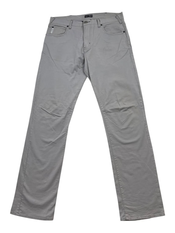 Armani Jeans Παντελόνι Casual Minimal Logo Μπεζ Γυναικείο L