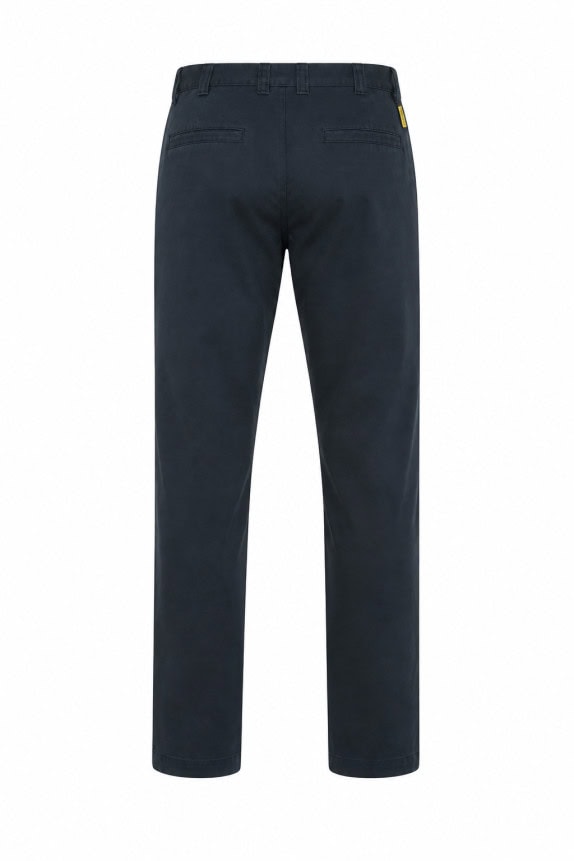 ARMANI JEANS ΠΑΝΤΕΛΟΝΙ CHINO MINIMAL ΣΚΟΥΡΟ ΜΠΛΕ ΑΝΤΡΙΚΟ PRE OWNED M