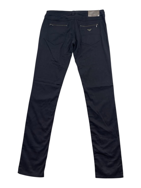 Armani Jeans Παντελόνι Slim Minimal Μαύρο Γυναικείο L
