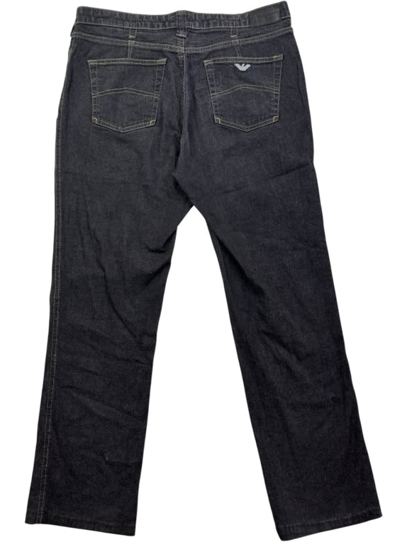 ARMANI JEANS ΠΑΝΤΕΛΟΝΙ VINTAGE ΜΑΥΡΟ ΓΥΝΑΙΚΕΙΟ L preowned