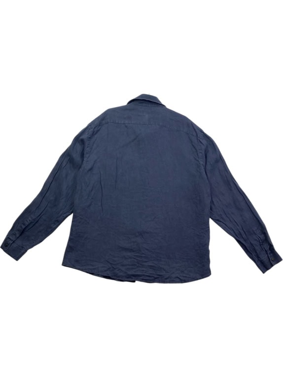 ARMANI JEANS Πουκάμισο Casual Μπλε Ανδρικό XXL