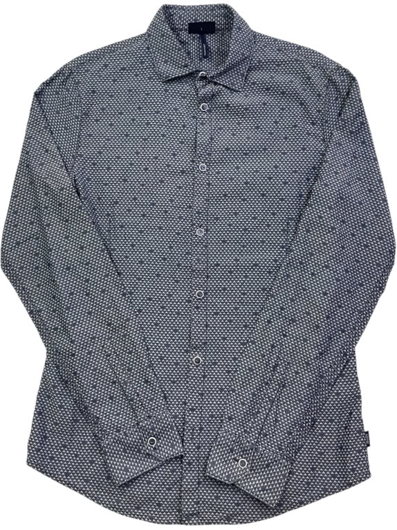 ARMANI JEANS ΠΟΥΚΑΜΙΣΟ RETRO ΜΠΛΕ ΑΝΤΡΙΚΟ L pre-owned