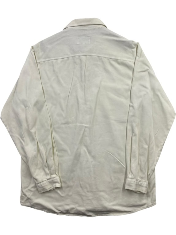 ARMANI JEANS CAMICIA VINTAGE CON LOGO BIANCA DA UOMO L