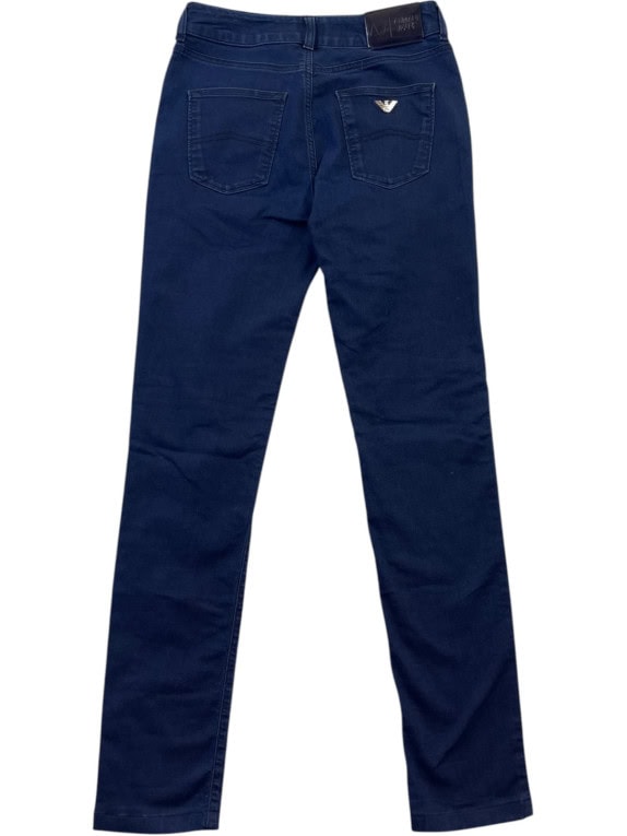 ARMANI JEANS ΤΖΙΝ ΠΑΝΤΕΛΟΝΙ MINIMAL NAVY ΓΥΝΑΙΚΕΙΟ PRE OWNED XS