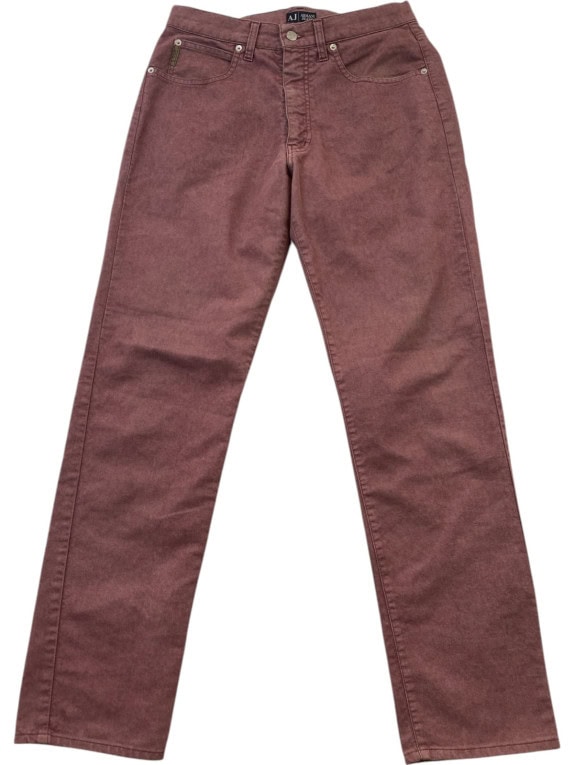 ARMANI JEANS ΤΖΙΝ ΠΑΝΤΕΛΟΝΙ WASHED ΜΠΟΡΝΤΟ UNISEX PRE OWNED M