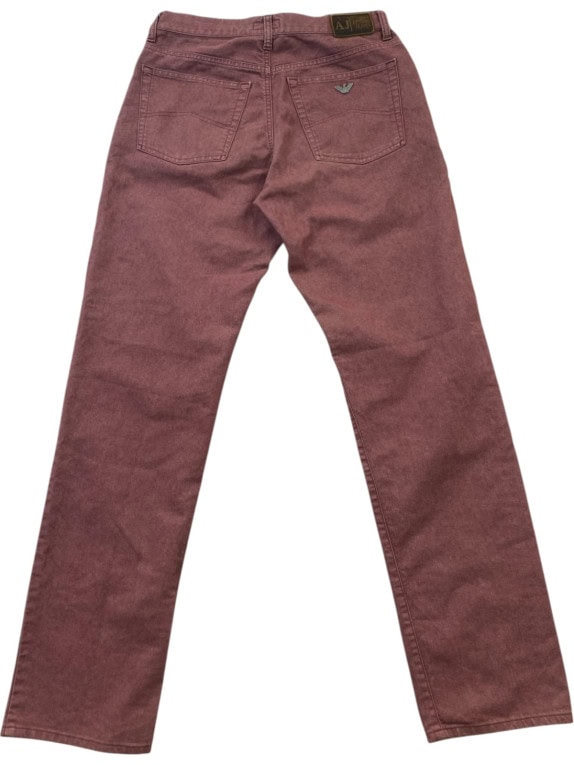 ARMANI JEANS ΤΖΙΝ ΠΑΝΤΕΛΟΝΙ WASHED ΜΠΟΡΝΤΟ UNISEX PRE OWNED M