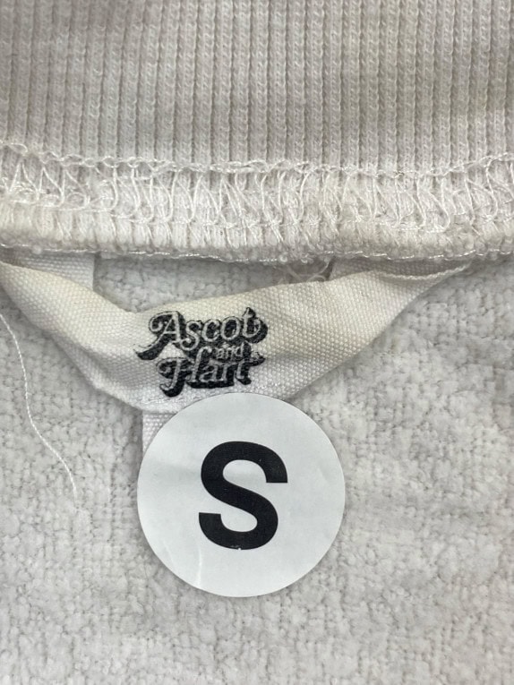 ASCOT AND HART ΦΟΥΤΕΡ CREWNECK RACING GRAPHIC ΑΝΟΙΧΤΟ ΓΚΡΙ UNISEX PRE OWNED S