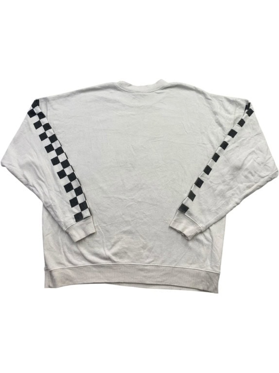 ASCOT AND HART ΦΟΥΤΕΡ CREWNECK RACING GRAPHIC ΑΝΟΙΧΤΟ ΓΚΡΙ UNISEX PRE OWNED S