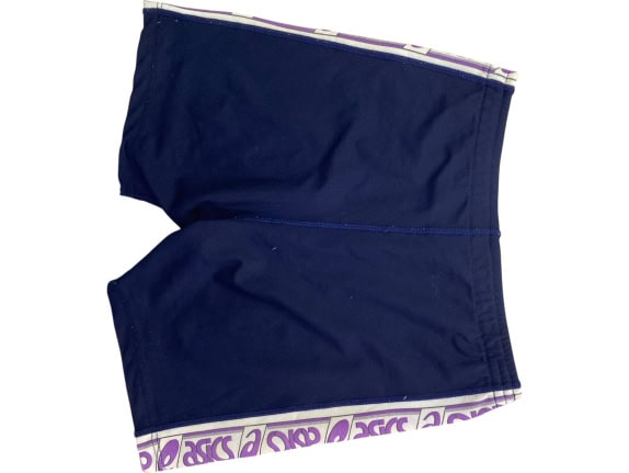 ASICS ΣΟΡΤΣΑΚΙ ΑΘΛΗΤΙΚΟ VINTAGE ΜΕ ΠΛΑΪΝΟ LOGO TAPE ΜΠΛΕ UNISEX M