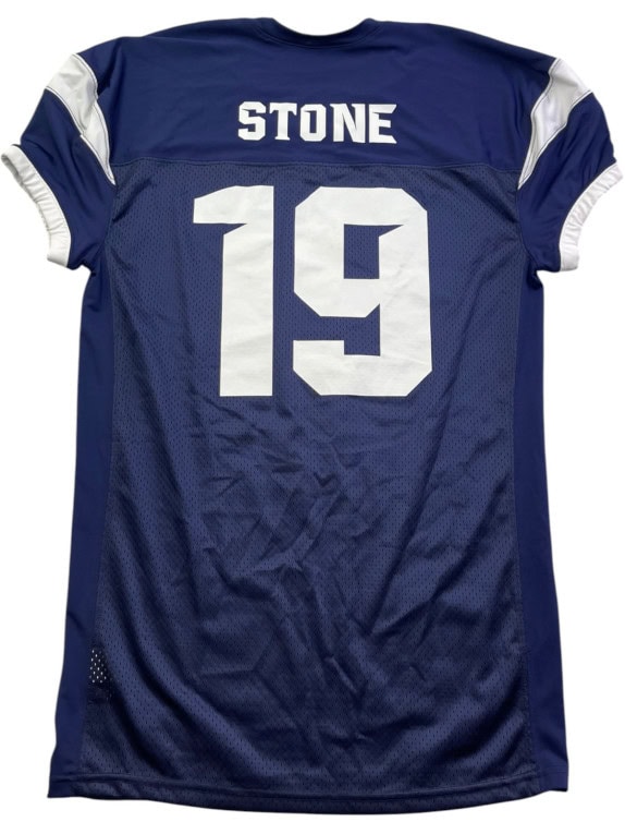 AUGUSTA SPORTSWEAR JERSEY GRAPHIC NAVY ΑΝΤΡΙΚΟ PRE OWNED L