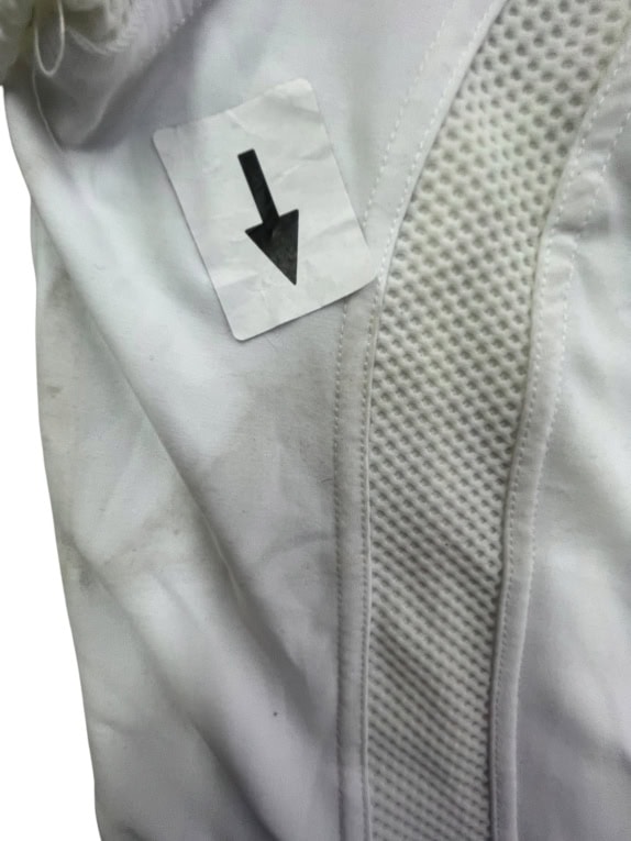 AUSTRALIAN BY L\'ALPINA Polo con logo vintage bianco da uomo XXL