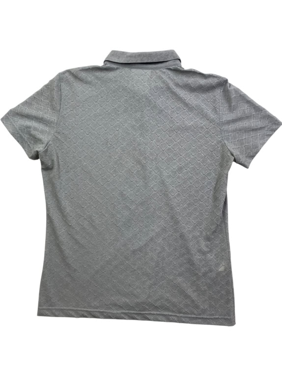 AUSTRALIAN POLO SHIRT VINTAGE WITH EMBROIDERED LOGO GREY WOMEN'S M
