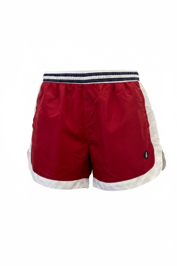 AUSTRALIAN SPORT SHORTS RETRO RED MENS PRE OWNED M