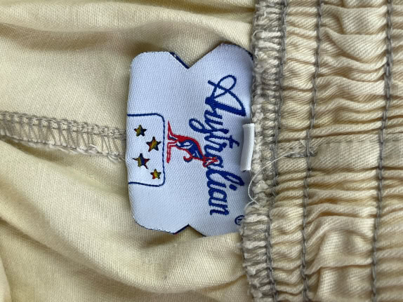 Australian Vintage Βερμούδα Μπεζ Λάστιχο Μέσης
