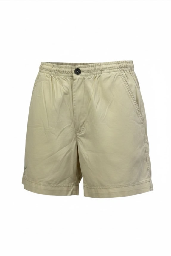 Australian Vintage Βερμούδα Μπεζ Λάστιχο Μέσης