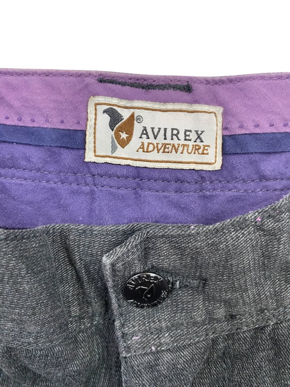 Avirex Adventure Ανδρικό Παντελόνι Γκρι