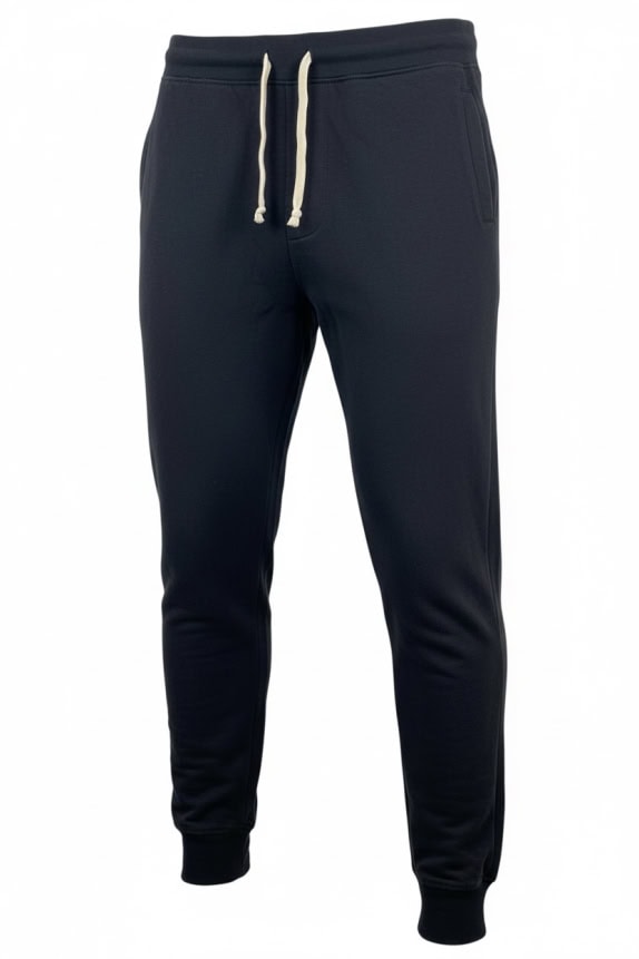 AÉROPOSTALE JOGGER PANTS LOGO BLACK MEN'S L