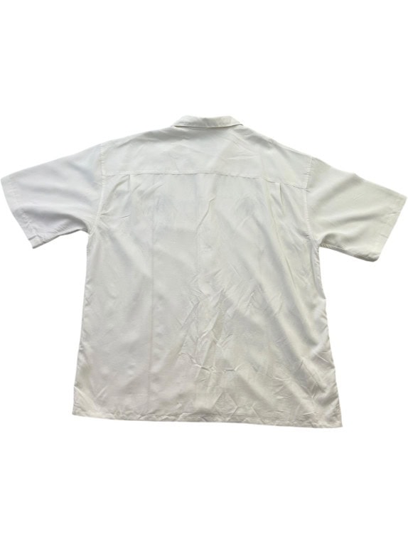 BAMBOO CAY SHIRT RESORTWEAR WHITE MEN PRE OWNED XL