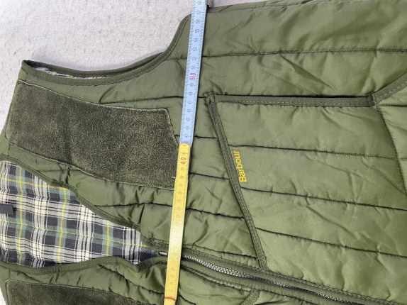 BARBOUR ΓΙΛΕΚΟ QUILTED ΠΡΑΣΙΝΟ ΑΝΤΡΙΚΟ PRE OWNED L