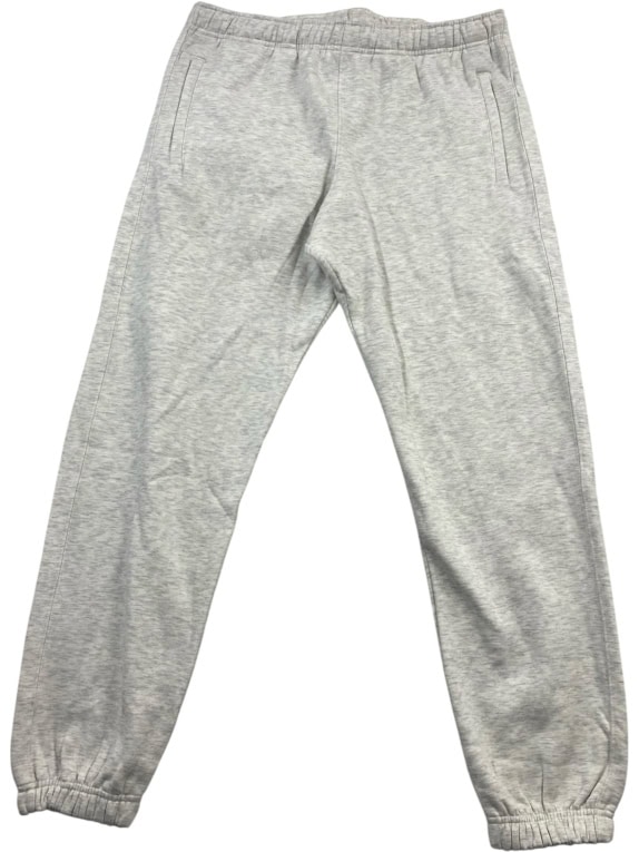 Basic Φόρμα Παντελόνι Casual Γκρι Ανοιχτό Ανδρικό XL