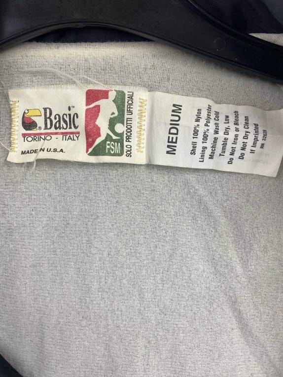 BASIC TORINO COACH JACKET ΜΕ ΛΟΓΟΤΥΠΟ ΜΑΥΡΟ ΑΝΔΡΙΚΟ M