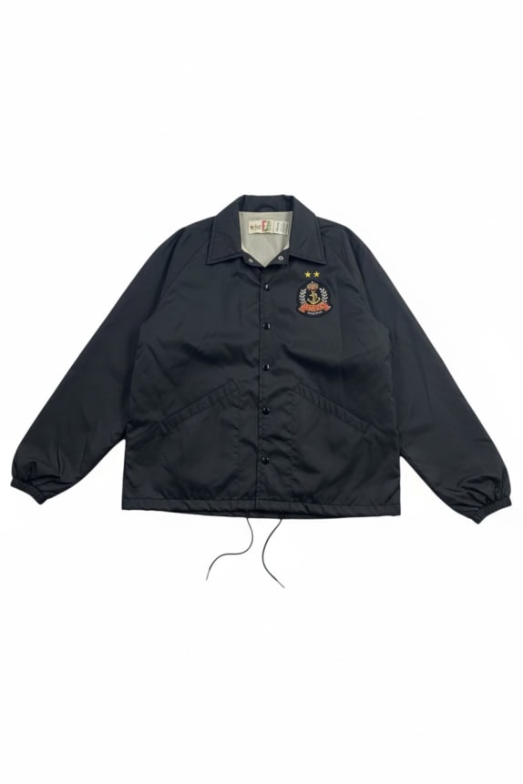 BASIC TORINO COACH JACKET ΜΕ ΛΟΓΟΤΥΠΟ ΜΑΥΡΟ ΑΝΔΡΙΚΟ M