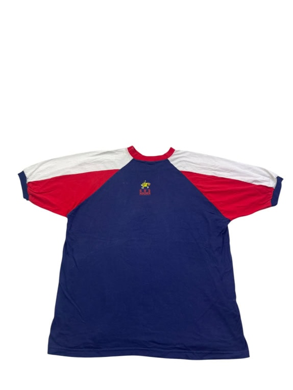 BASKETBALL BONES GRAPHIC TEE ATHLETIC NAVY UNISEX PRE OWNED