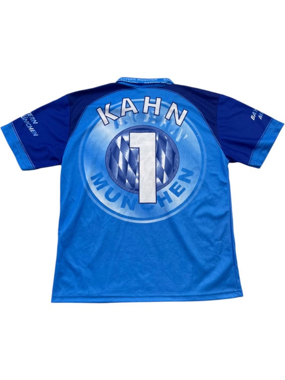 BAYERN MUNICH ΦΑΝΕΛΑ ΠΟΔΟΣΦΑΙΡΟΥ RETRO SPORTSWEAR ΜΠΛΕ ΑΝΤΡΙΚΟ PRE OWNED XL