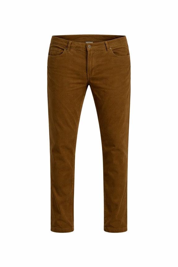 '90s B.BROS CORDUROY PANTS MINIMAL BROWN ΑΝΤΡΙΚΟ PRE OWNED XXL