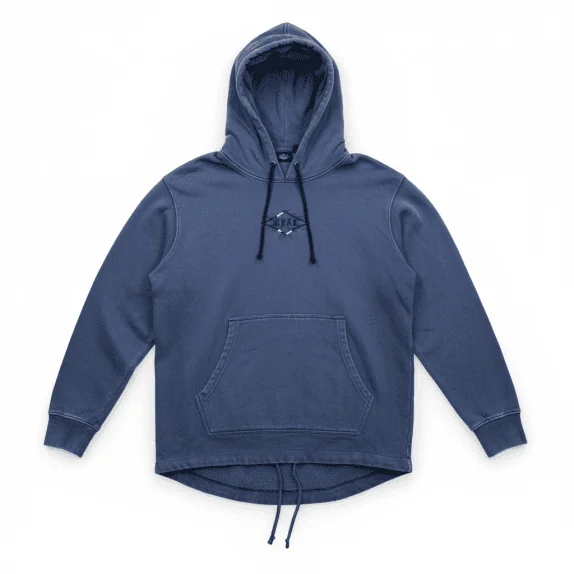 Bear Φούτερ Hoodie Vintage Λογότυπο Μπλε Ανδρικό M